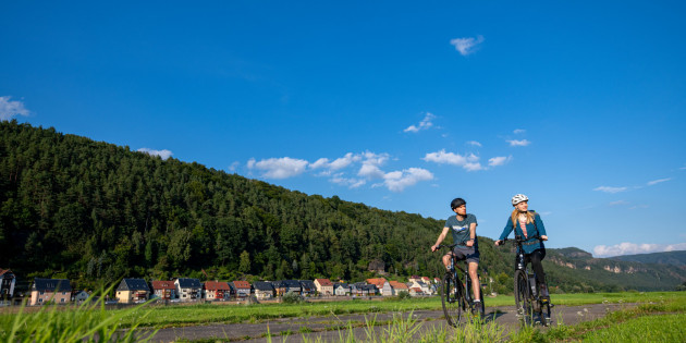 Anreise nach Bad Schandau auf dem Elberadweg